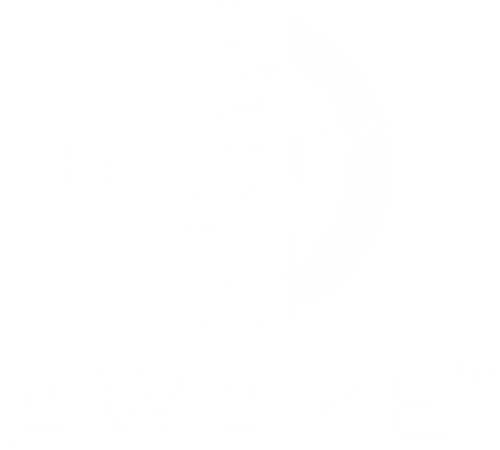 White Aware Logo